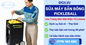 Sửa máy bắn bóng  Pickleball tại Sửa Điện Tử Limosa