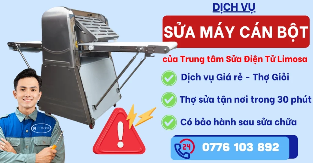 Sửa Máy Cán Bột Tại Sửa Điện Tử Limosa