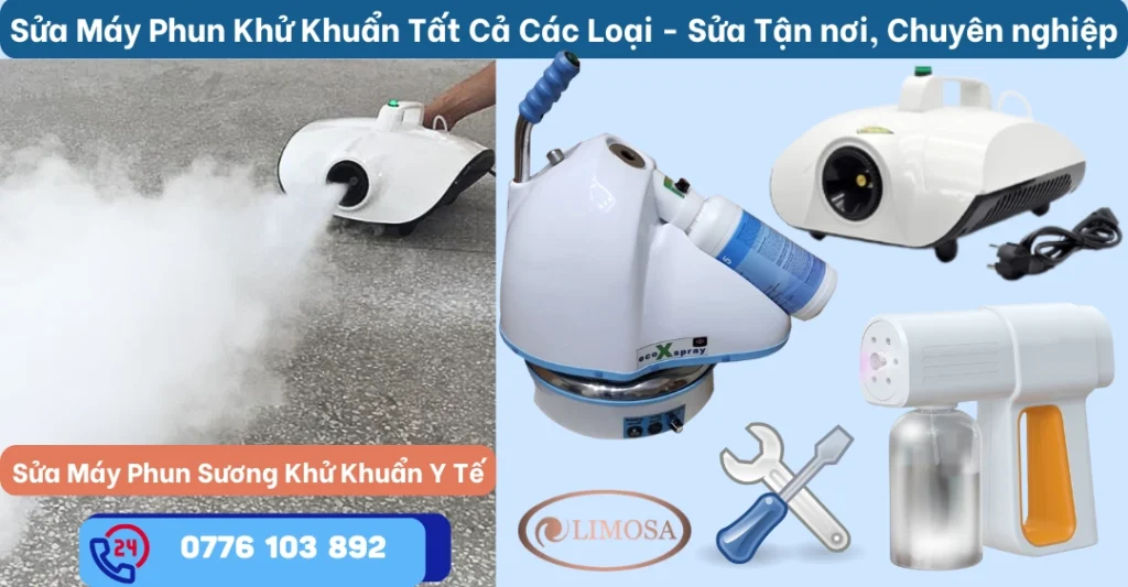 Sửa Máy Phun Khử Khuẩn Các Loại