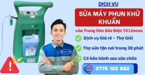 Sửa Máy Phun Khử Khuẩn tại Sửa Điện Tử Limosa