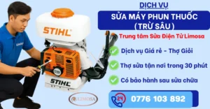 Sửa máy phun thuốc tại Sửa Điện Tử Limosa