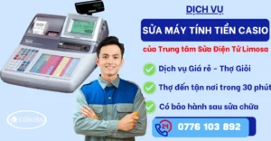 Sửa máy tính tiền Casio tại Sửa Điện Tử Limosa
