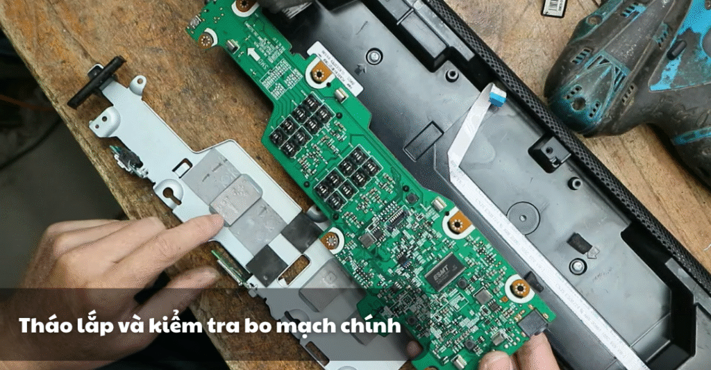 Tháo lắp và kiểm tra bo mạch chính