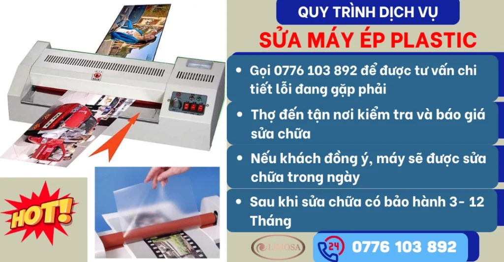 Quy trình dịch vụ Sửa Máy Ép Plastic