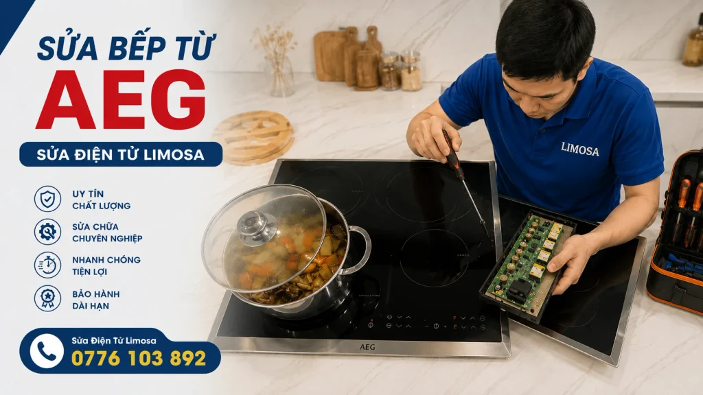 Sửa Bếp Từ AEG Tại Sửa Điện Tử Limosa