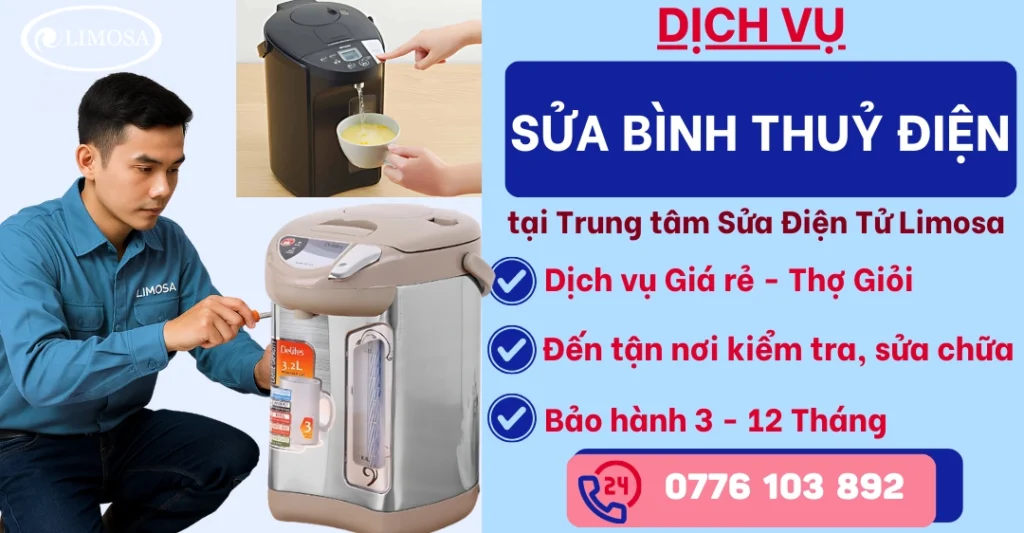 Sửa Bình Thủy Điện tại Sửa Điện Tử Limosa