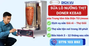 Sửa Lò Nướng Thịt Doner Kebab tại Sửa Điện Tử Limosa