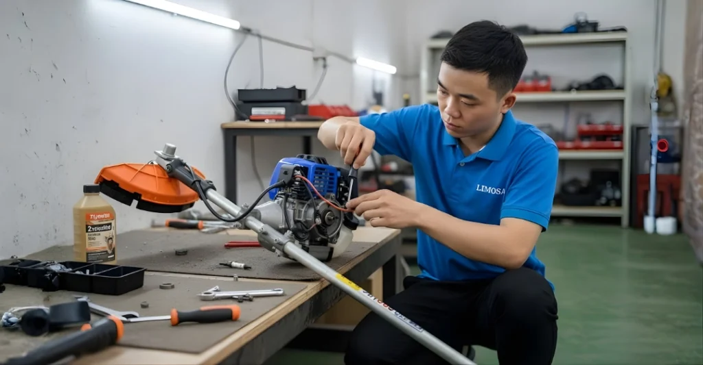 sửa máy cắt cỏ 2 thì