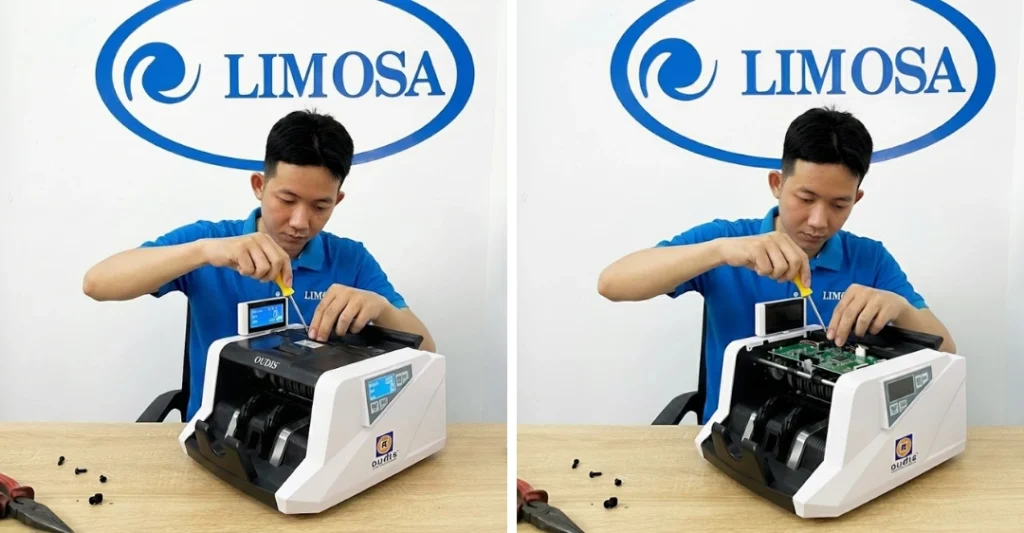 sửa máy đếm tiền