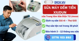 Sửa Máy Đếm Tiền Xiudun tại Sửa Điện Tử Limosa