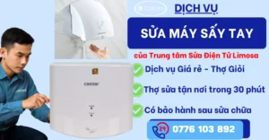 Sửa máy sấy tay tại Sửa Điện Tử Limosa