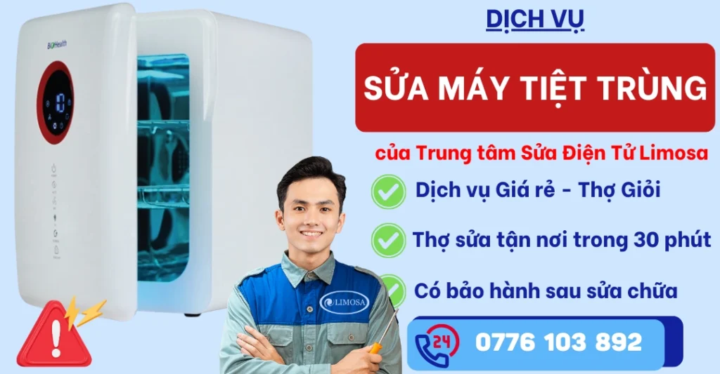 Sửa Máy Tiệt Trùng Tại Sửa Điện Tử Limosa 
