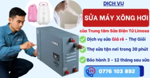 Sửa Máy Xông Hơi tại Sửa Điện Tử Limosa