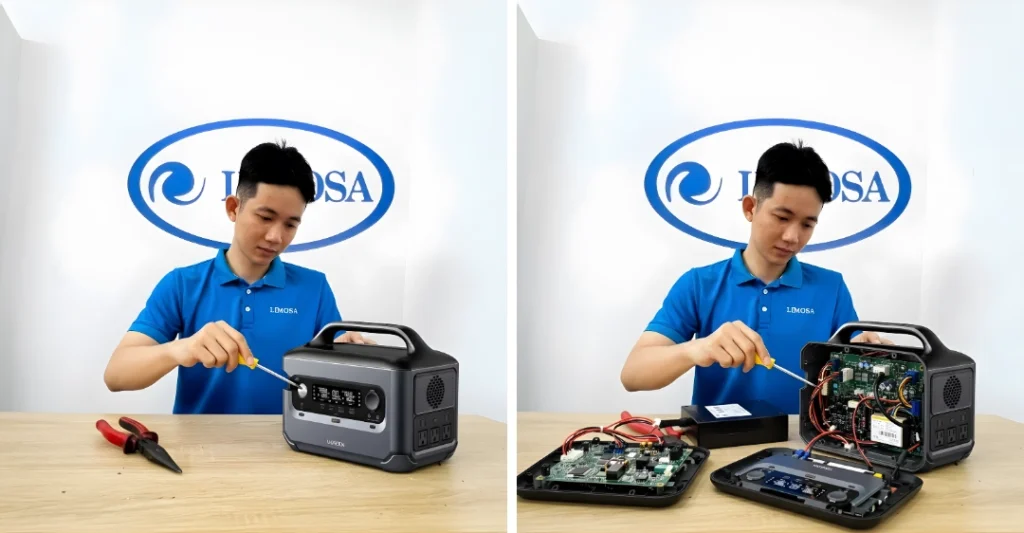 sửa trạm sạc dự phòng