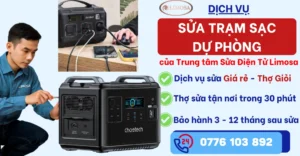 Sửa Trạm Sạc Dự Phòng tại Sửa Điện Tử Limosa