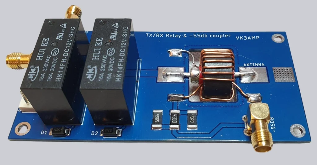 Hình ảnh rơ le của amply