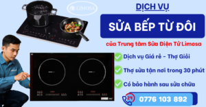 Sửa bếp từ đôi tại Sửa Điện Tử Limosa