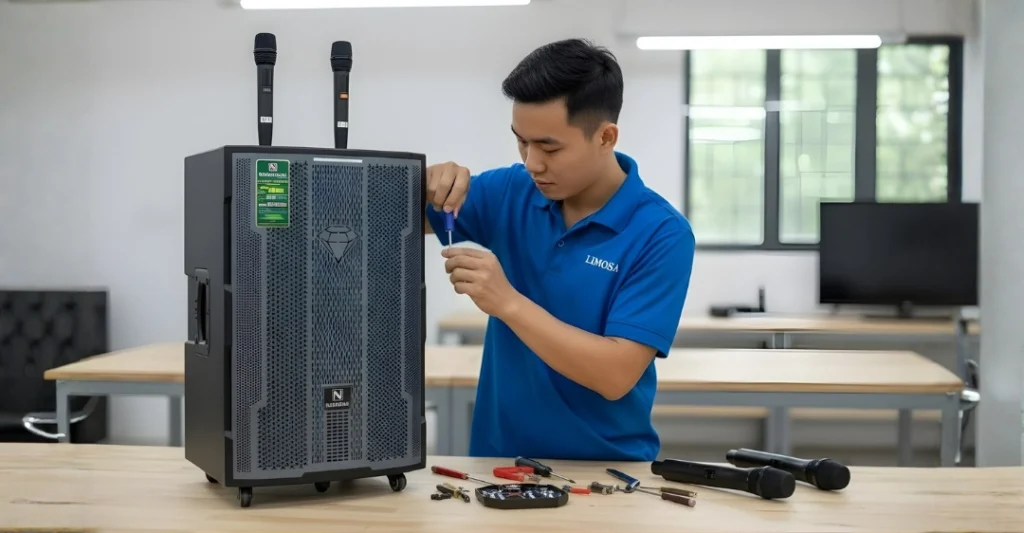 sửa loa kéo Nanomax