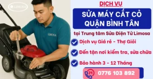 Sửa máy cắt cỏ quận Bình Tân tại Sửa Điện Tử Limosa