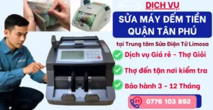 Sửa Máy Đếm Tiền Quận Tân Phú tại Sửa Điện Tử Limosa