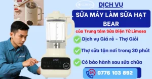 Sửa Máy Làm Sữa Hạt Bear tại Sửa Điện Tử Limosa
