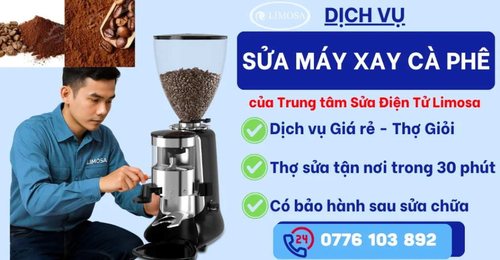 Sửa máy xay cà phê tại Sửa Điện Tử Limosa