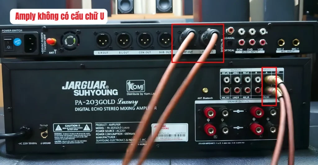 Amply không có cầu chữ U