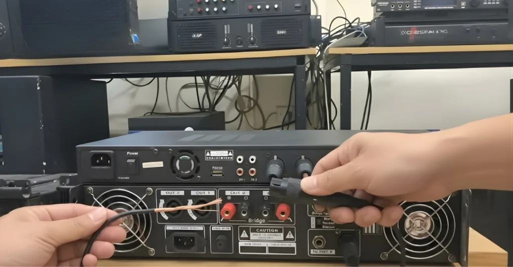 cách kết nối vang số với cục đẩy