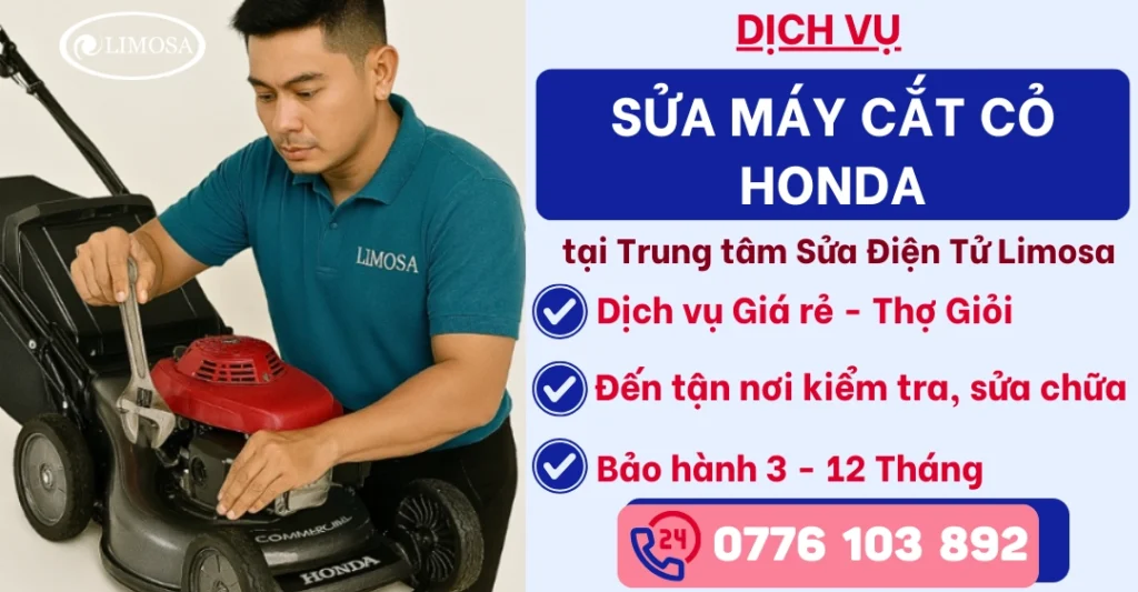Sửa máy cắt cỏ Honda tại Sửa Điện Tử Limosa