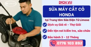 Sửa máy cắt cỏ Honda tại Sửa Điện Tử Limosa