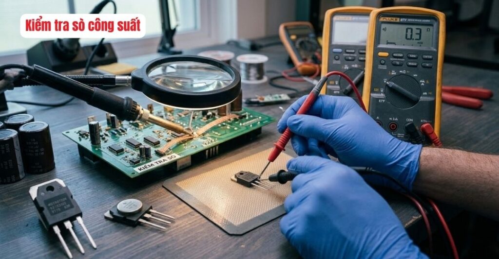 Kiểm tra sò công suất
