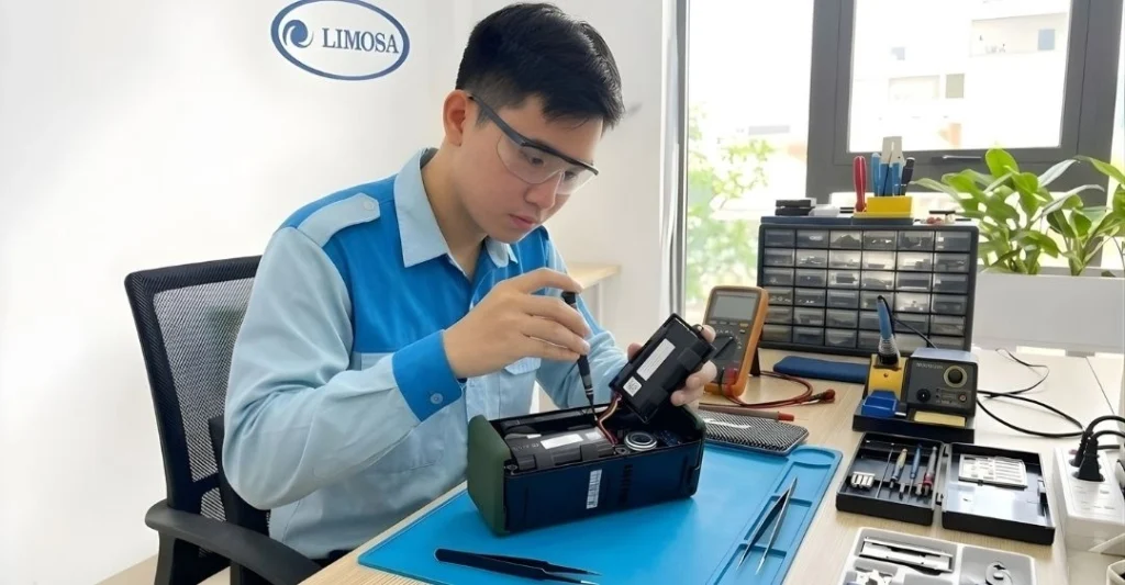 thay pin loa Marshall