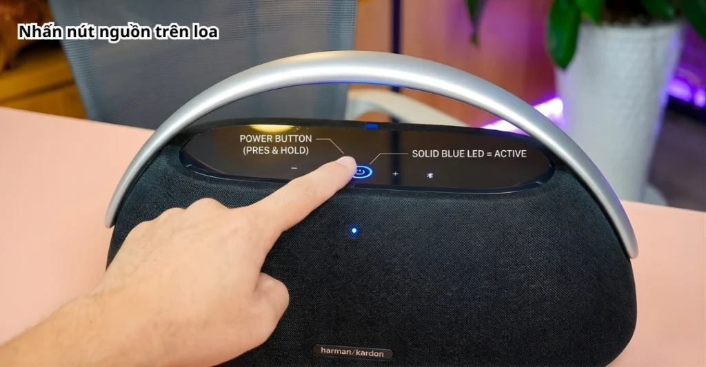 Khởi động thiết bị