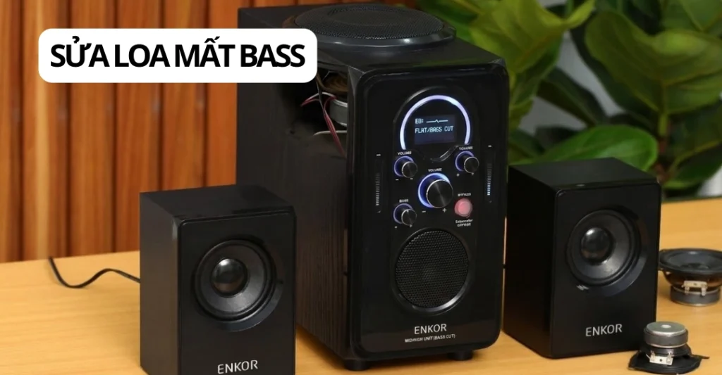 sửa loa mất bass
