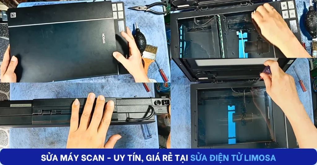 Sửa máy Scan Uy tín, Giá rẻ tại Sửa Điện Tử Limosa