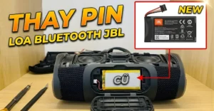 thay pin loa bluetooth JBL