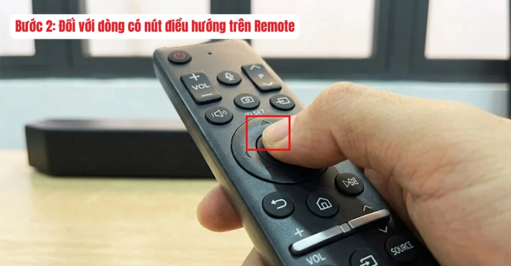Kích hoạt lệnh gửi ID trên loa thanh hoặc Remote
