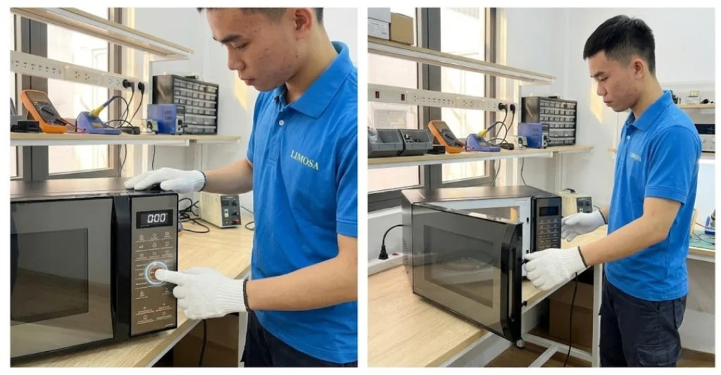 cách reset lò vi sóng Panasonic