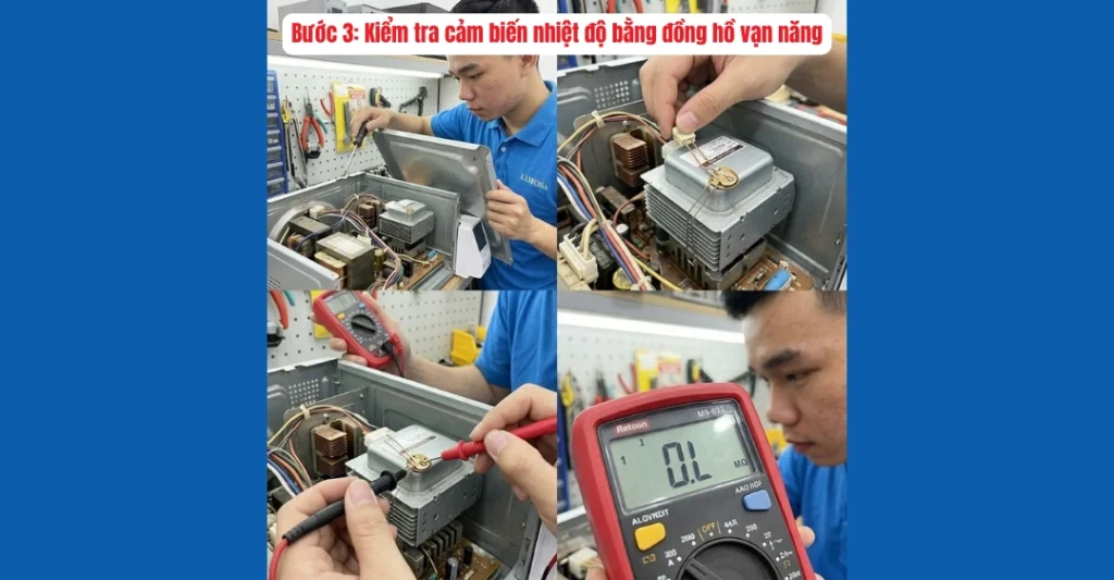 lỗi H54 lò vi sóng Hitachi