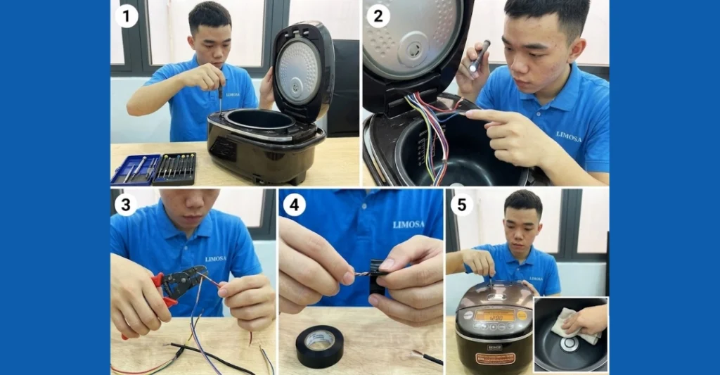 Cách sửa lỗi E01, E02