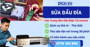 Sửa Đầu Đĩa tại Sửa Điện Tử Limosa