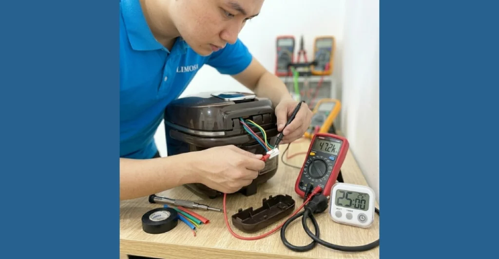 Kiểm tra điện trở cảm biến bằng đồng hồ vạn năng