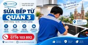 Sửa Bếp Từ Quận 3 tại Sửa Điện Tử Limosa
