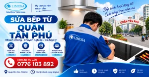 Sửa Bếp Từ quận Tân Phú tại Sửa Điện Tử Limosa