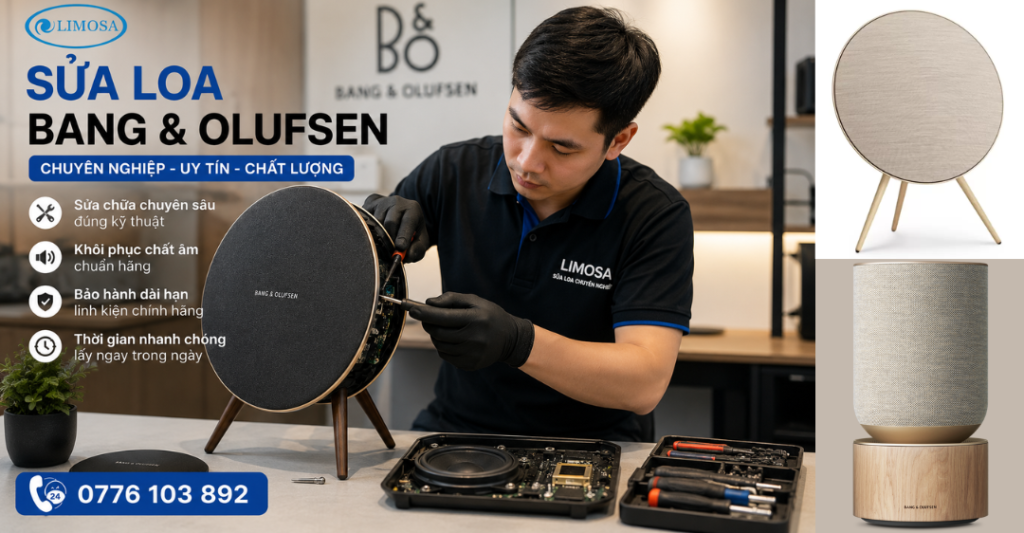 Sửa Loa Bang & Olufsen tại Sửa Điện Tử Limosa