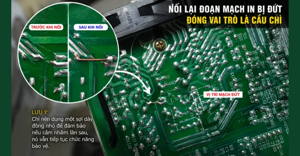Khôi phục cầu chì