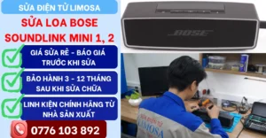 Sửa Loa Bose SoundLink Mini tại Sửa Điện Tử Limosa