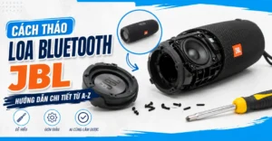 cách tháo loa bluetooth JBL