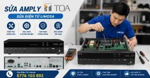 Sửa amply TOA tại Sửa Điện Tử Limosa