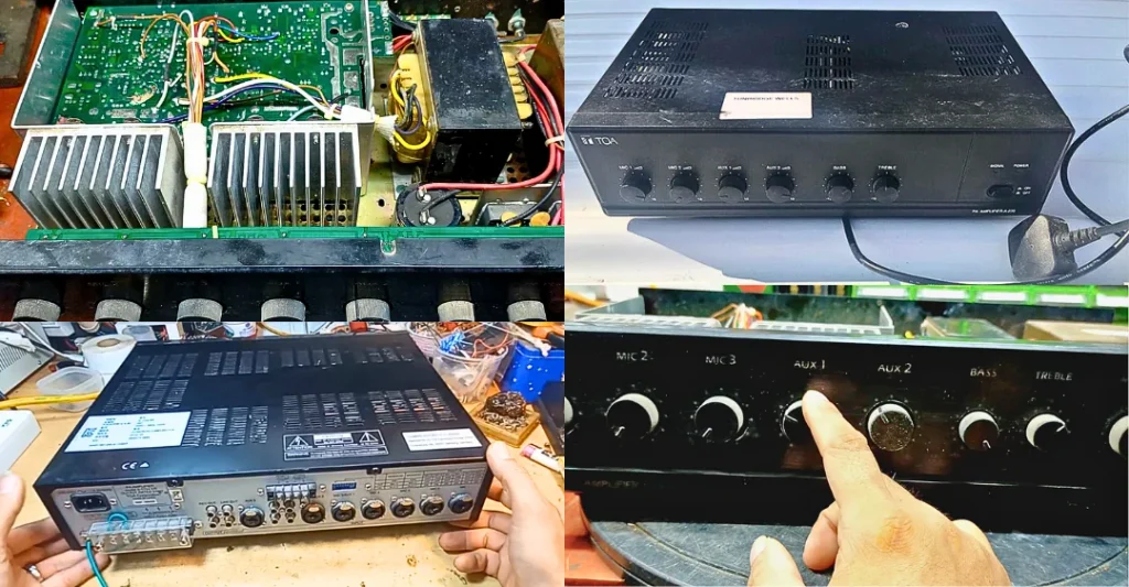 Sửa chữa amply TOA tại Sửa Điện Tử Limosa